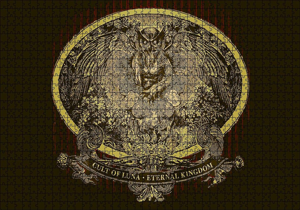 Cakapuzzle Cult Of Luna Eternal Kingdom Görseli Puzzle Yapboz MDF Ahşap