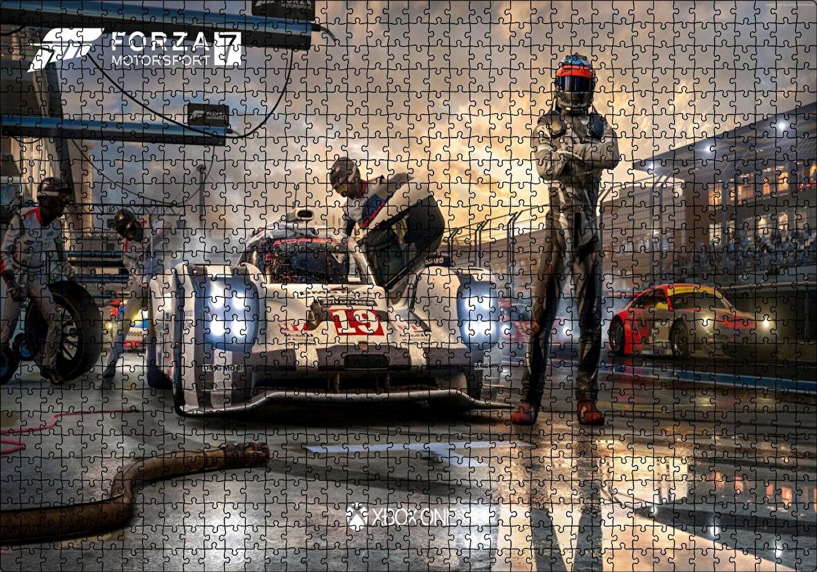 Cakapuzzle Forza Motor Sporları 7 Puzzle Yapboz MDF Ahşap