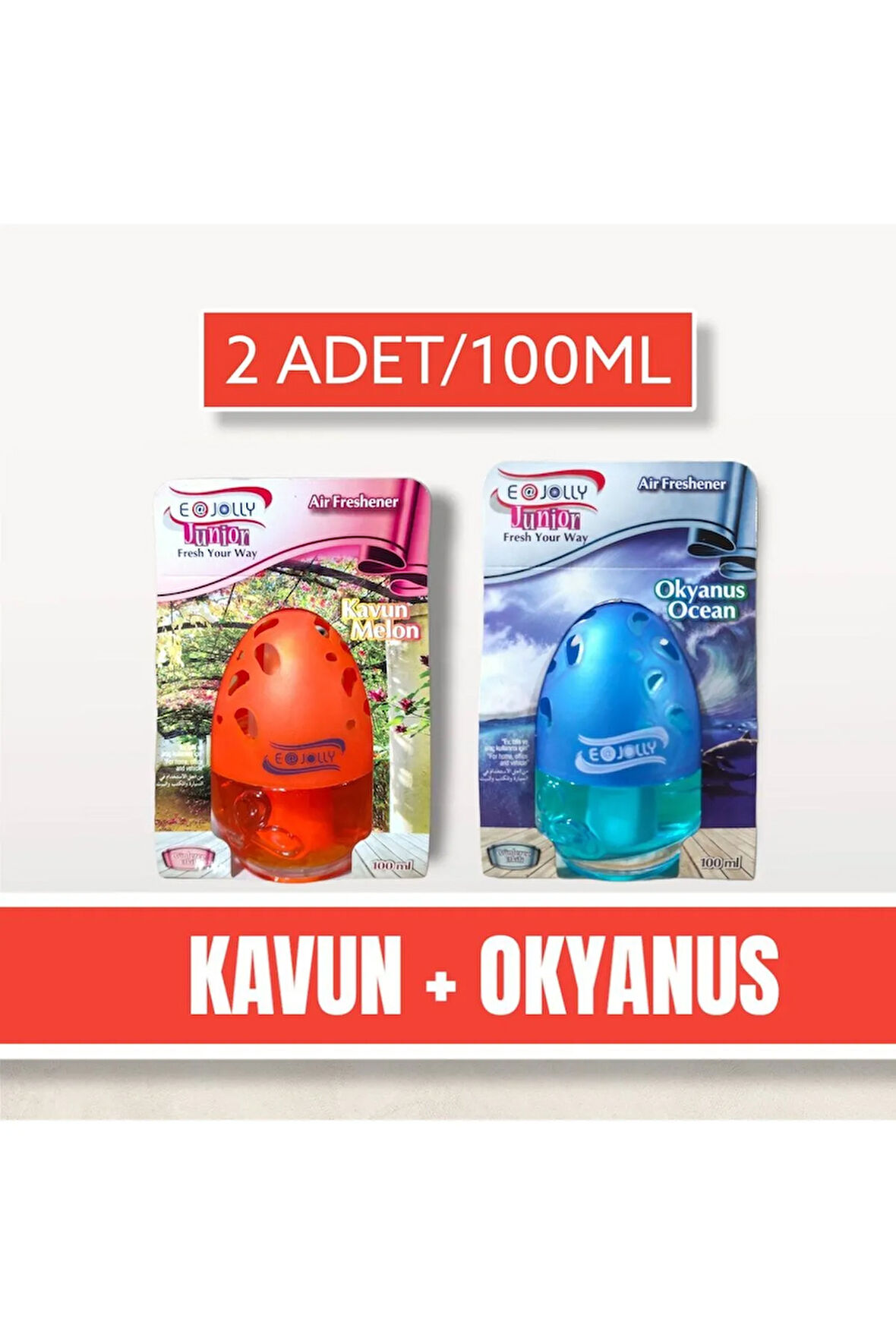 Araba Kokusu Kavun-okyanus Kavanoz/100ml