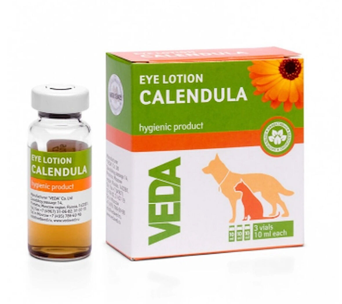 Veda Eye Lotıon Calendula Bitkisel Steril Göz Solüsyonu