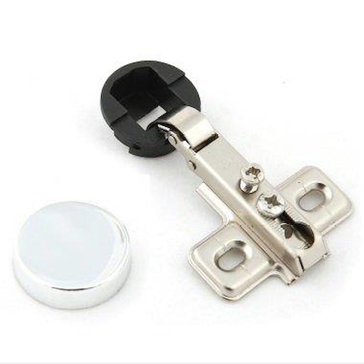 Kapaklı Mini Cam Menteşesi Deveboynu