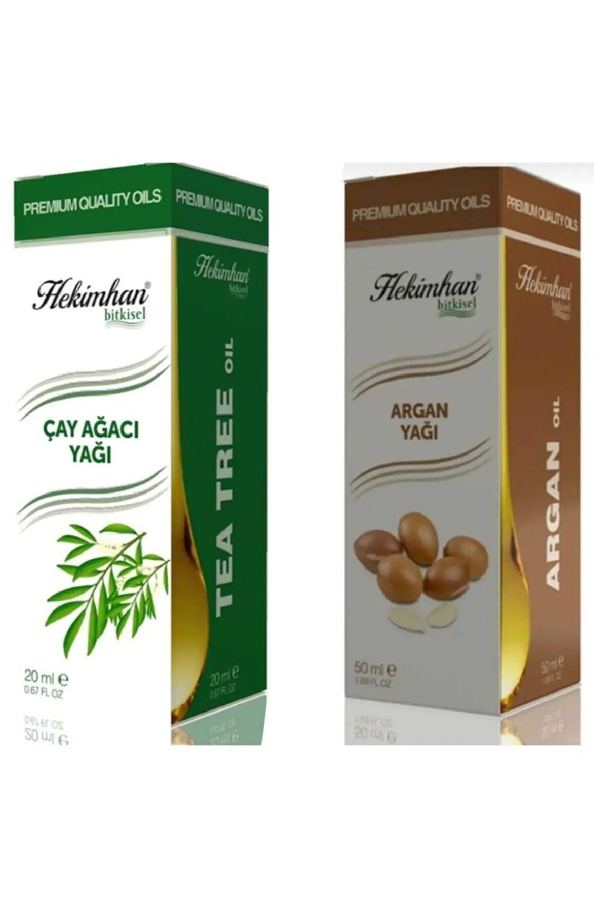 Çay Ağacı Yağı 20 ml ve Argan Yağı 20 ml