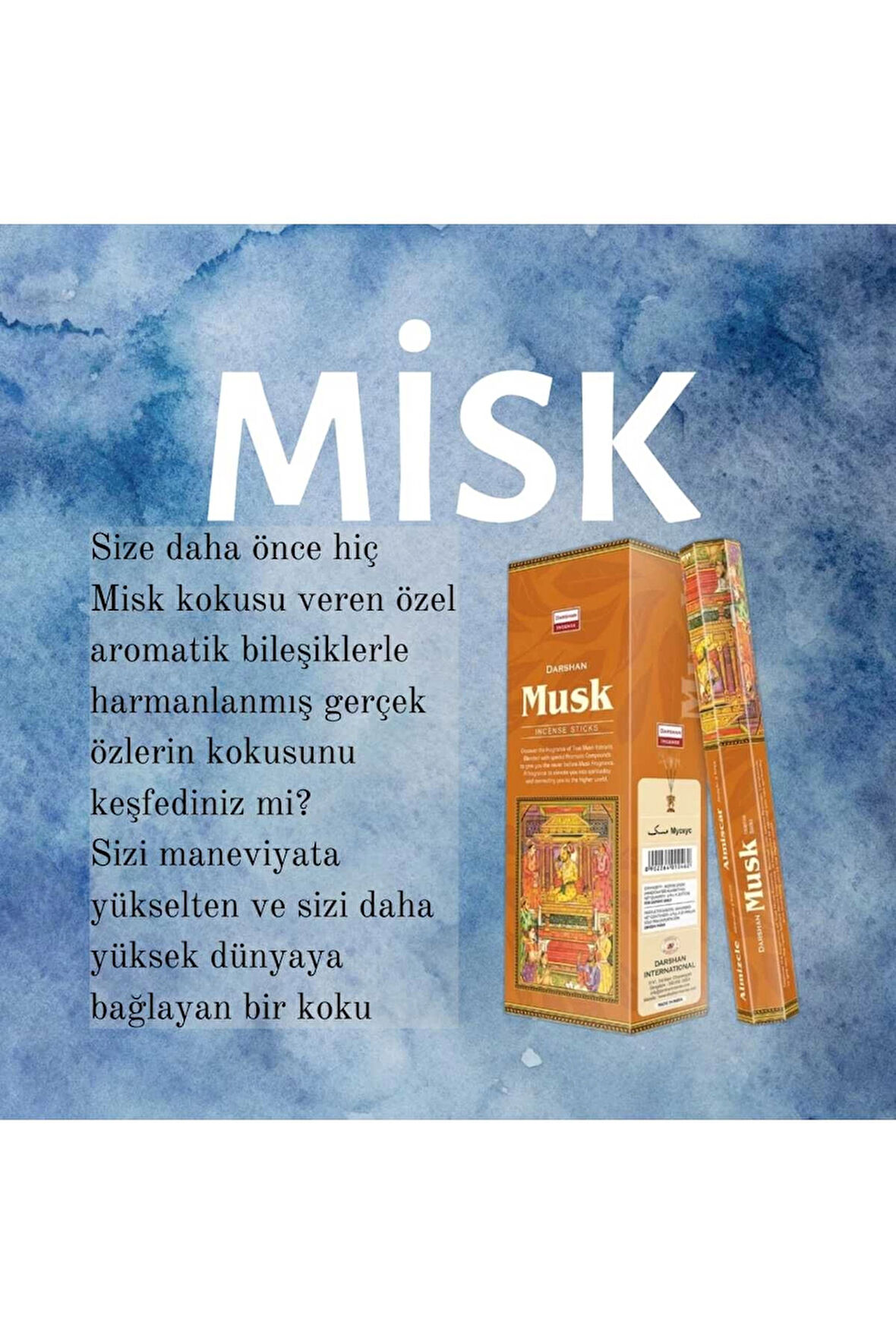 MİSK Maneviyat Tütsü 20 Çubuk