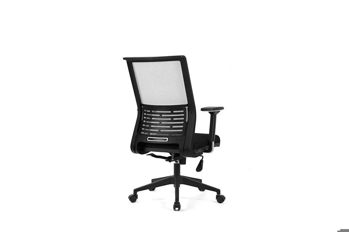 Koltukstilim Carina Gri Fileli Çalışma Koltuğu Ofis Koltuğu Büro Koltuğu Döner Ofis Sandalyesi Konik Ayak