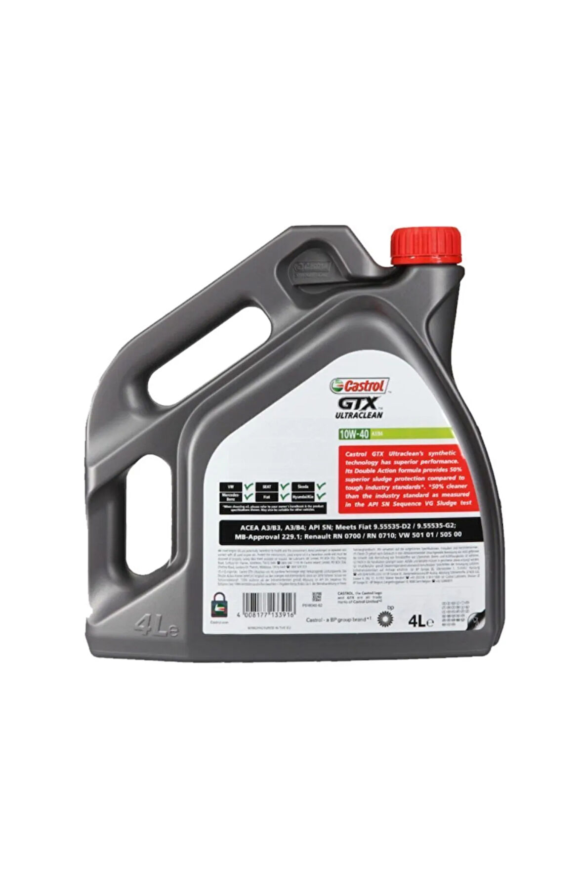 Gtx Ultraclean 10w-40 Synthetic 4l 10/2021 Tarihli