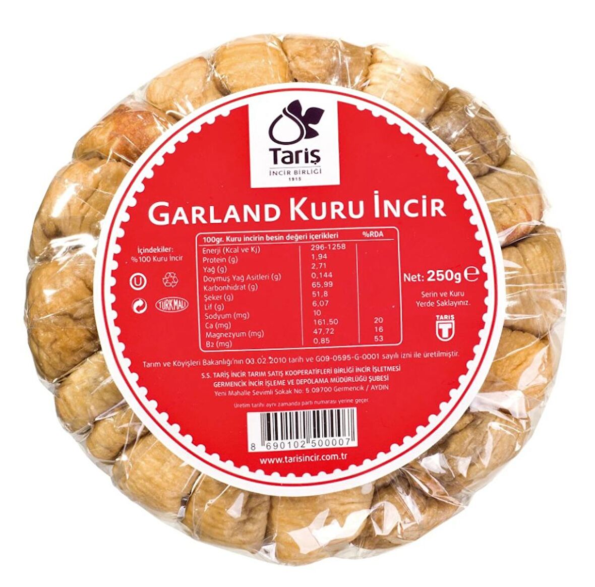 GARLAND SELEFON 250 GR INCIR