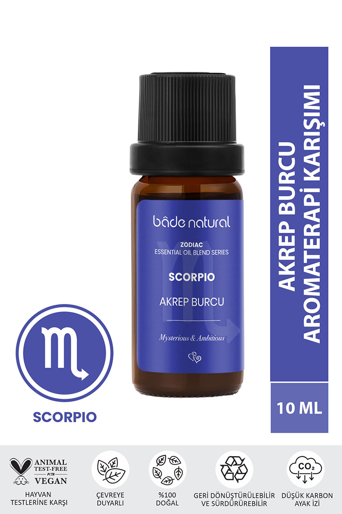 Bade Natural Akrep Burcu Aromaterapi Karışımı 10 ml