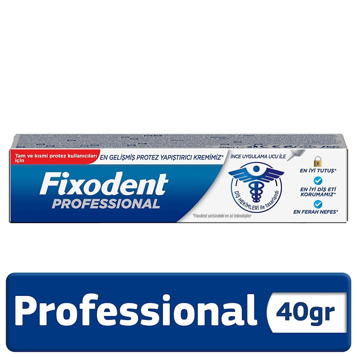 Fixodent Professional Diş Protez Yapıştırıcı Krem 40gr