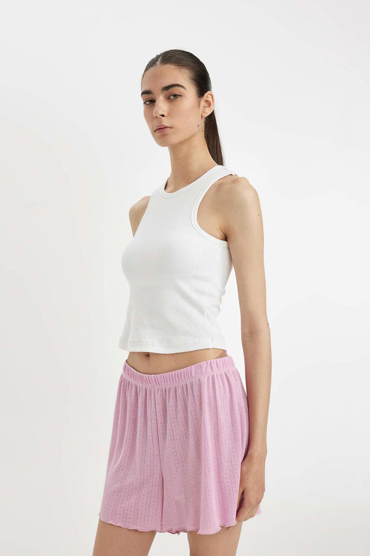 DeFacto Fall in Love Regular Fit Ribana Atlet A8963AX24HSWT32