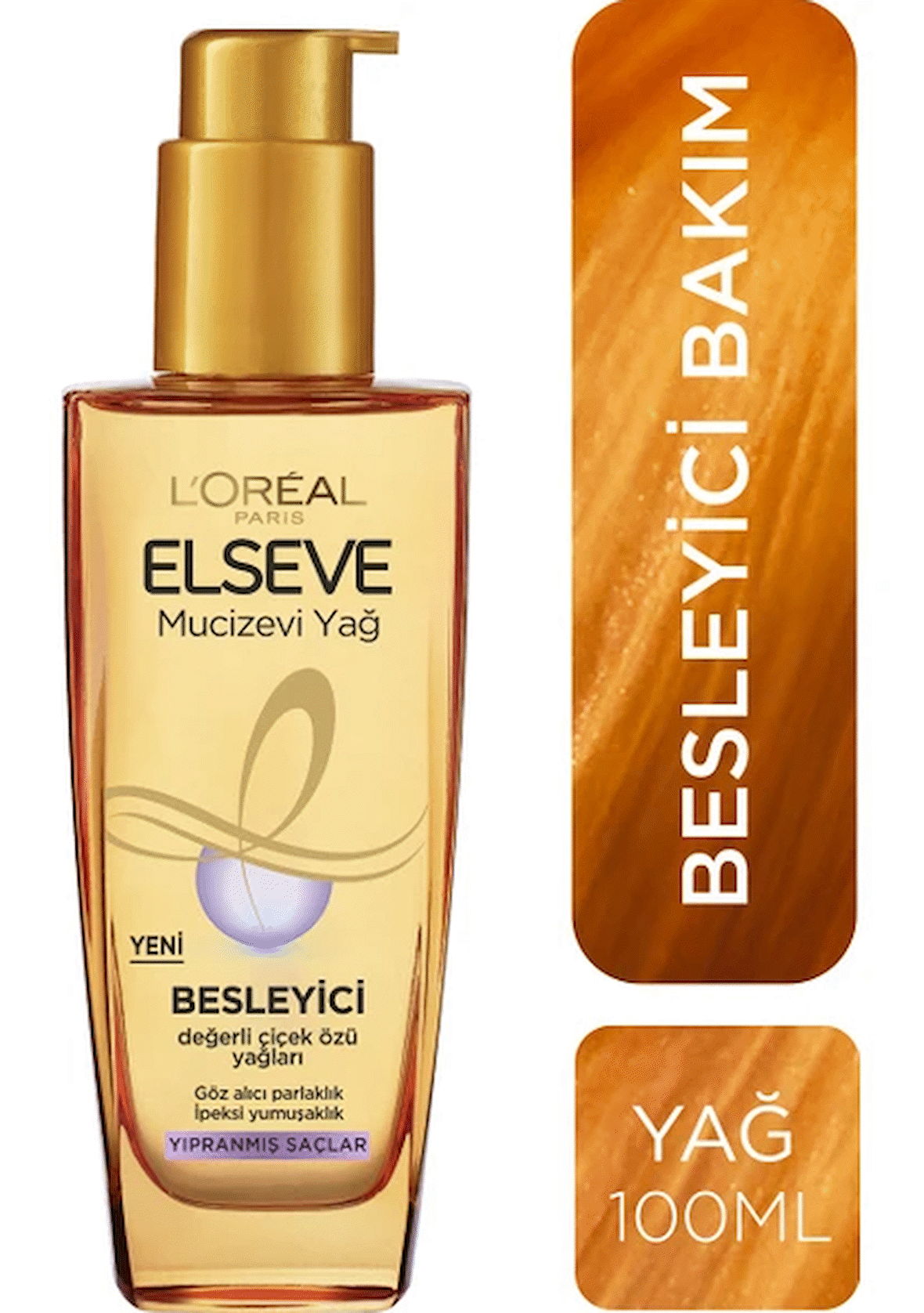 L'Oréal Paris Elseve Mucizevi Besleyici Bakım Yağı 100 Ml