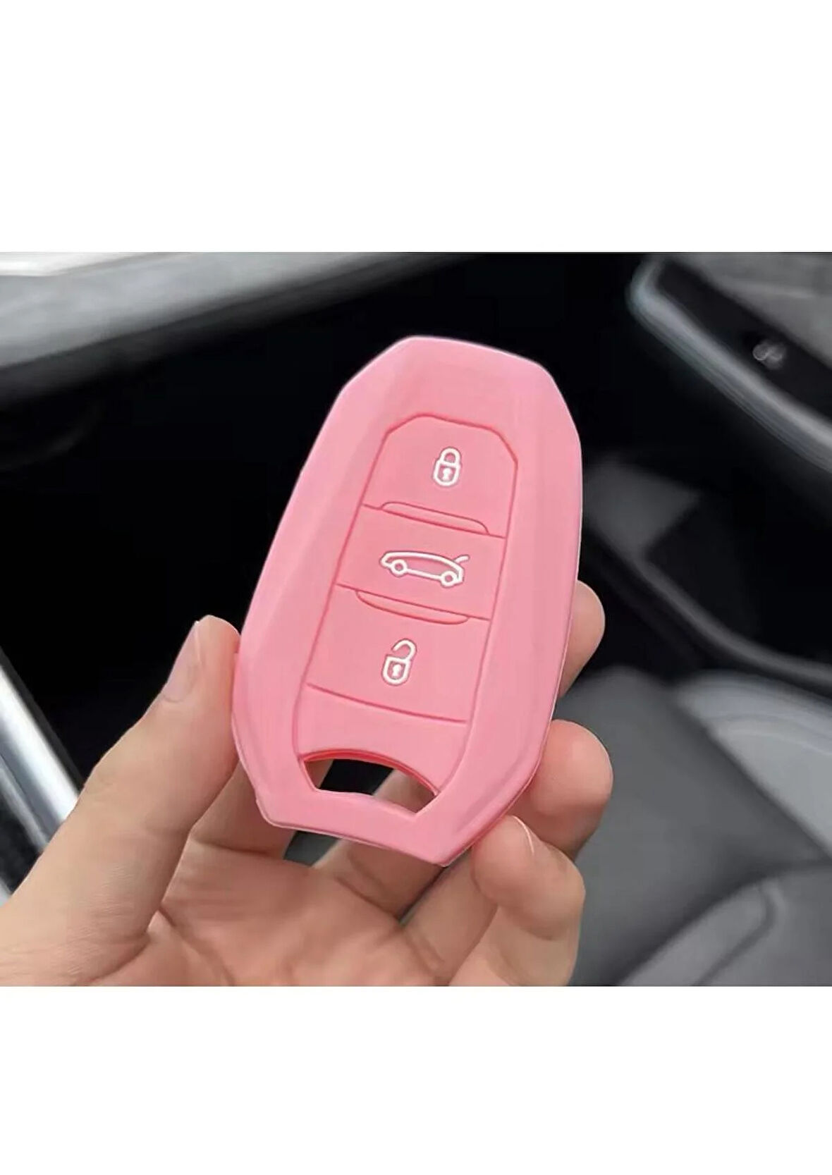 Peugeot 208 308 508 2008 3008 5008 Rifter Anahtar Koruma Kılıfı Sustasız Anahtarsız Çaliştırma