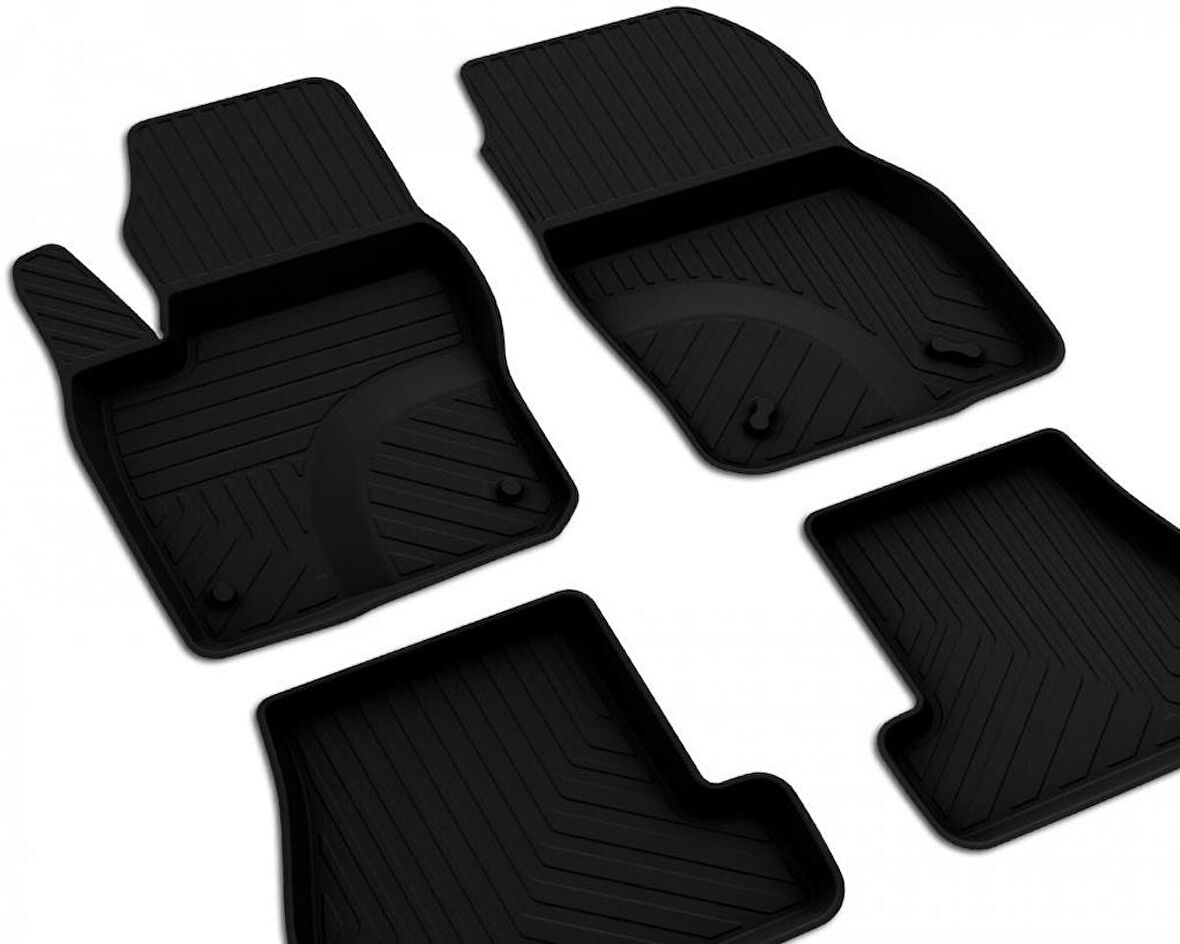 Ford Focus 3.5 Makyajlı Sedan Ferrous 4D Havuzlu Kauçuk Paspas 2015 2019