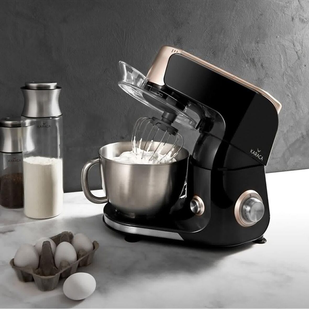 Karaca Maestro Chef Mutfak Şefi Et Kıyma Makinesi Ve Smoothie Blender 1000 W 4 Lt 7 In 1 Siyah