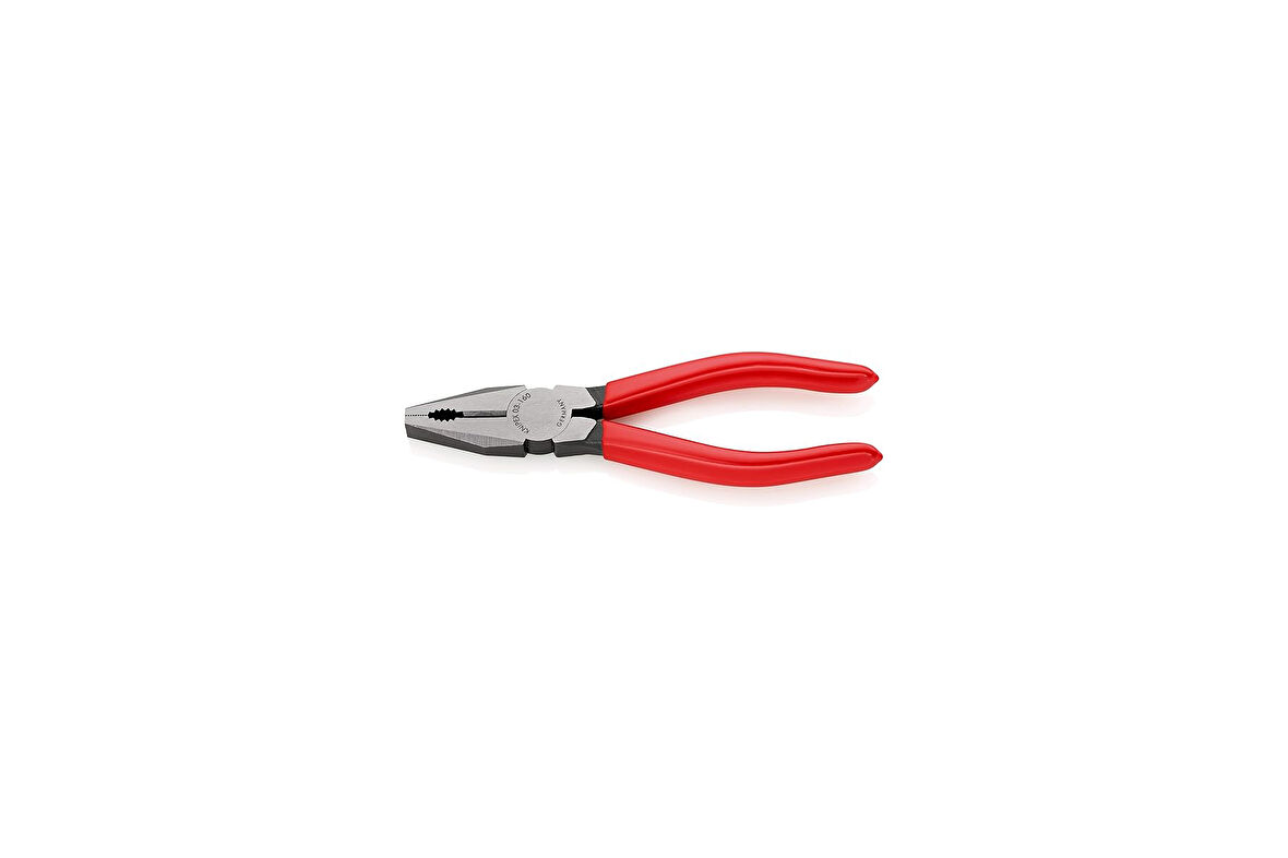 KNIPEX Kombine Pense Siyah Atramentize, Plastik Kaplı 160 mm 03 01 160 Ean