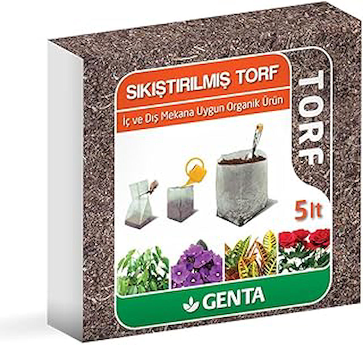 Sıkıştırılmış Torf Cocopeat 5 Lt