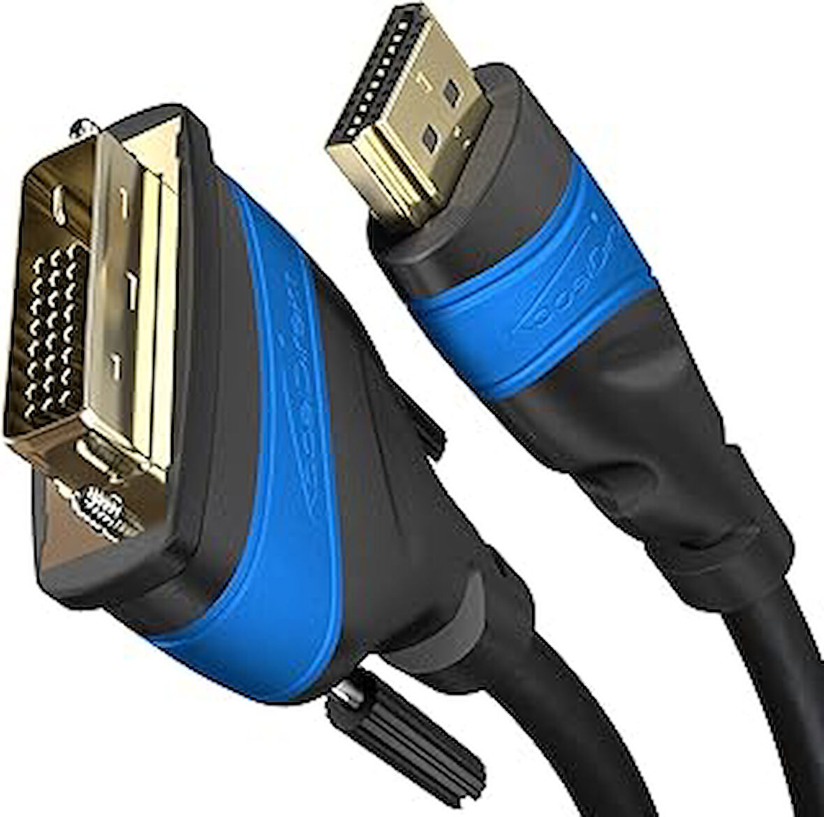 – HDMI-DVI adaptör kablosu – 3 m bağlayabilirsiniz, siyah)