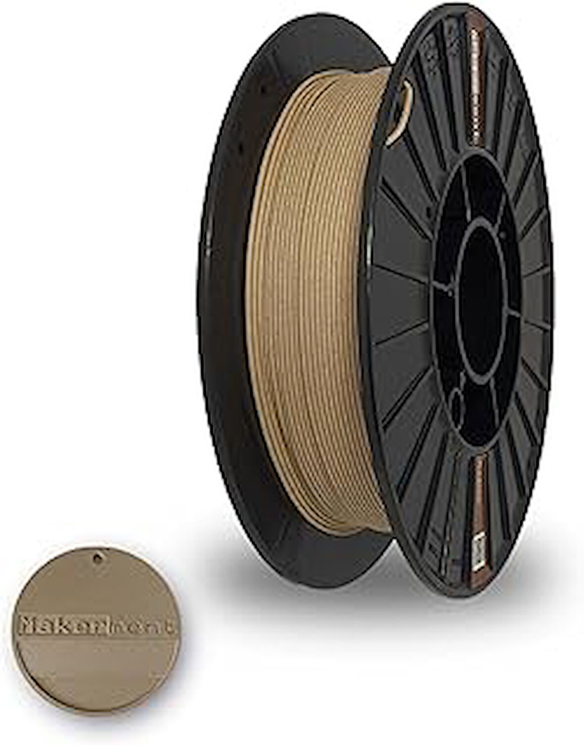 Makerment PLA WOOD, 1.75 mm 0.5 kg 3D Yazıcı Ahşap Katkılı PLA Filament