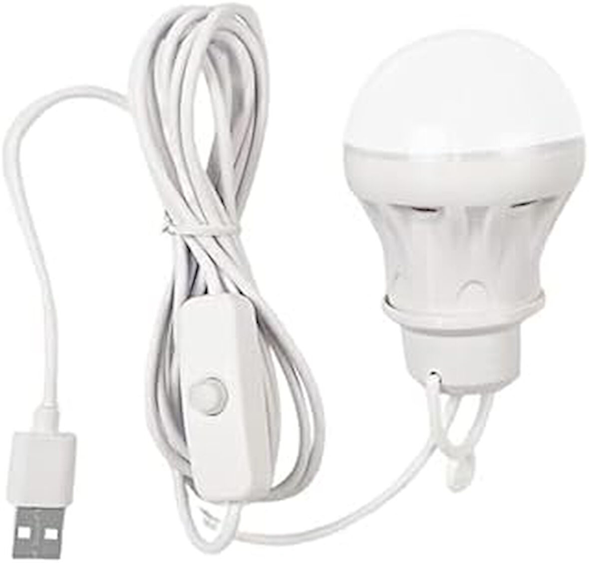 USB Ampul LED Kamp 5V Kitap Gece Lambaları Fenerler Ev Lambası Gece Pazarı, Anahtarlı 2 Metre Kamp Lambası 2 Metre Usb Kablo Kamp Feneri 5v Taşınabilir Aydınlatma Anahtarlı Arapuar Led Ampül