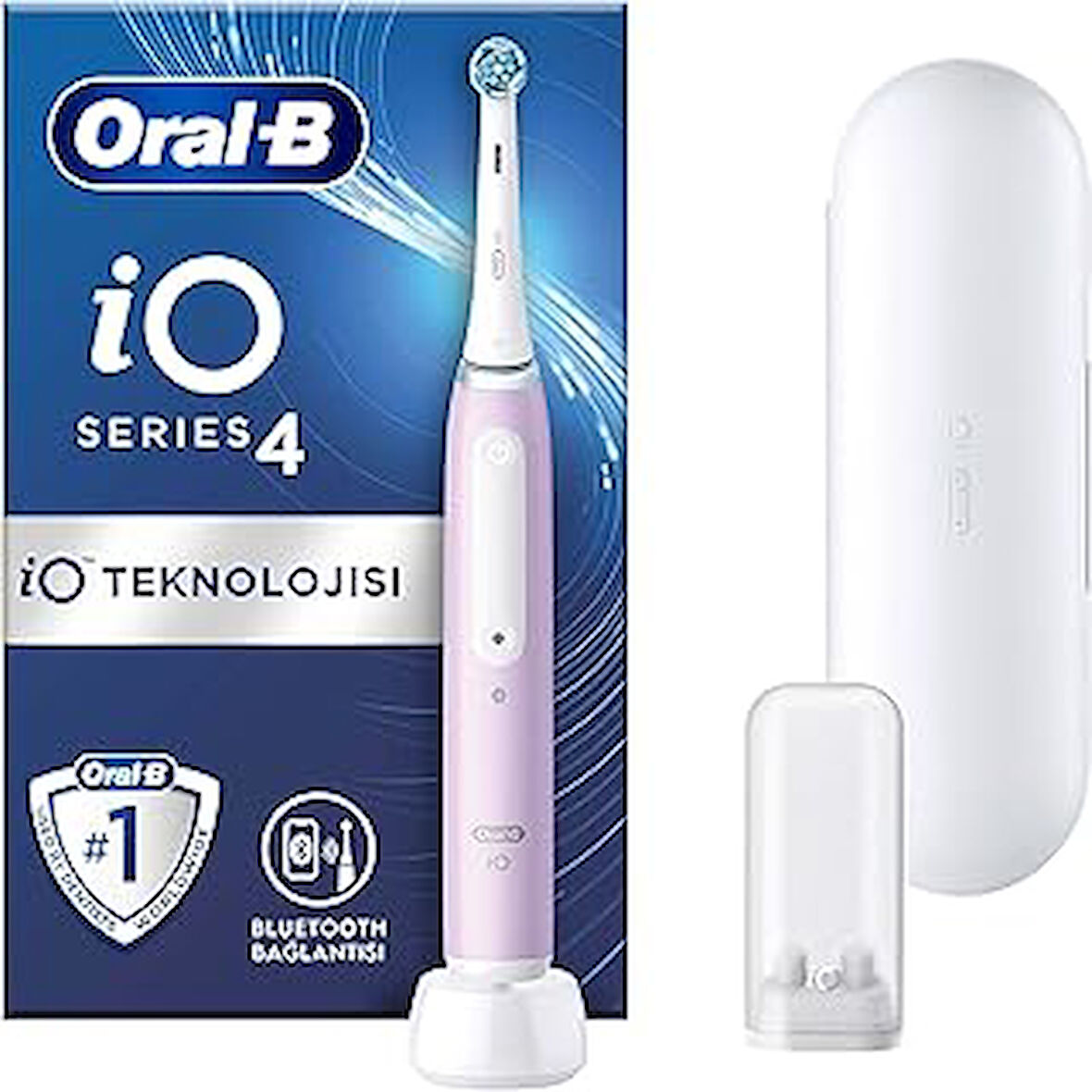 Oral-B iO - 4 Lavanta Şarjlı/Elektrikli Diş Fırçası