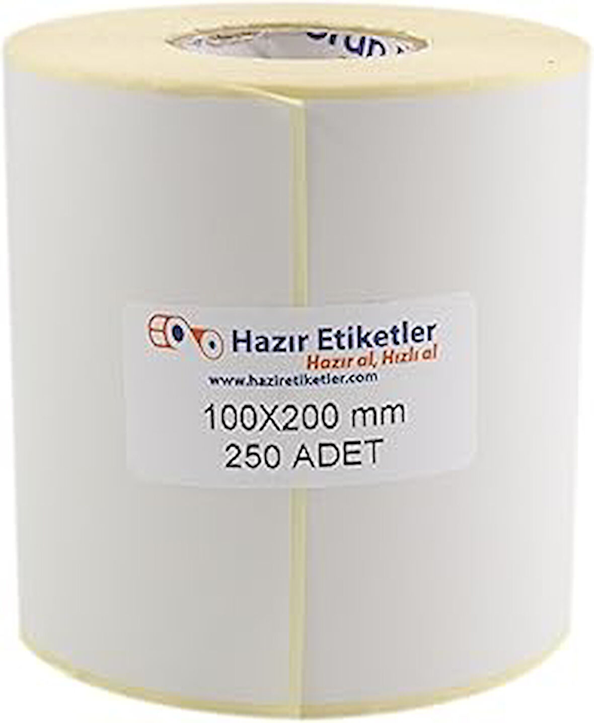 hazır etiketler , hazır al hızlı al Eko Termal Etiket 100mm x 200mm Ruloda 250 Adet 40mm Kuka Çapında Direk Termal Transfer Etiketi