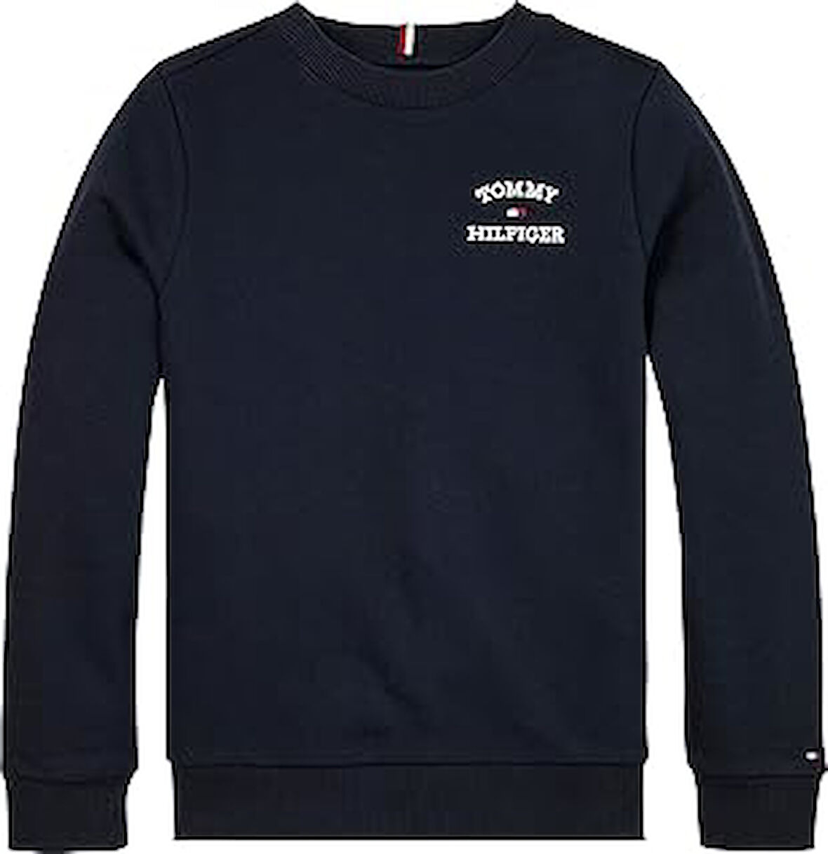 Tommy Hilfiger Th Logo Sweatshirt Sweatshirt Erkek