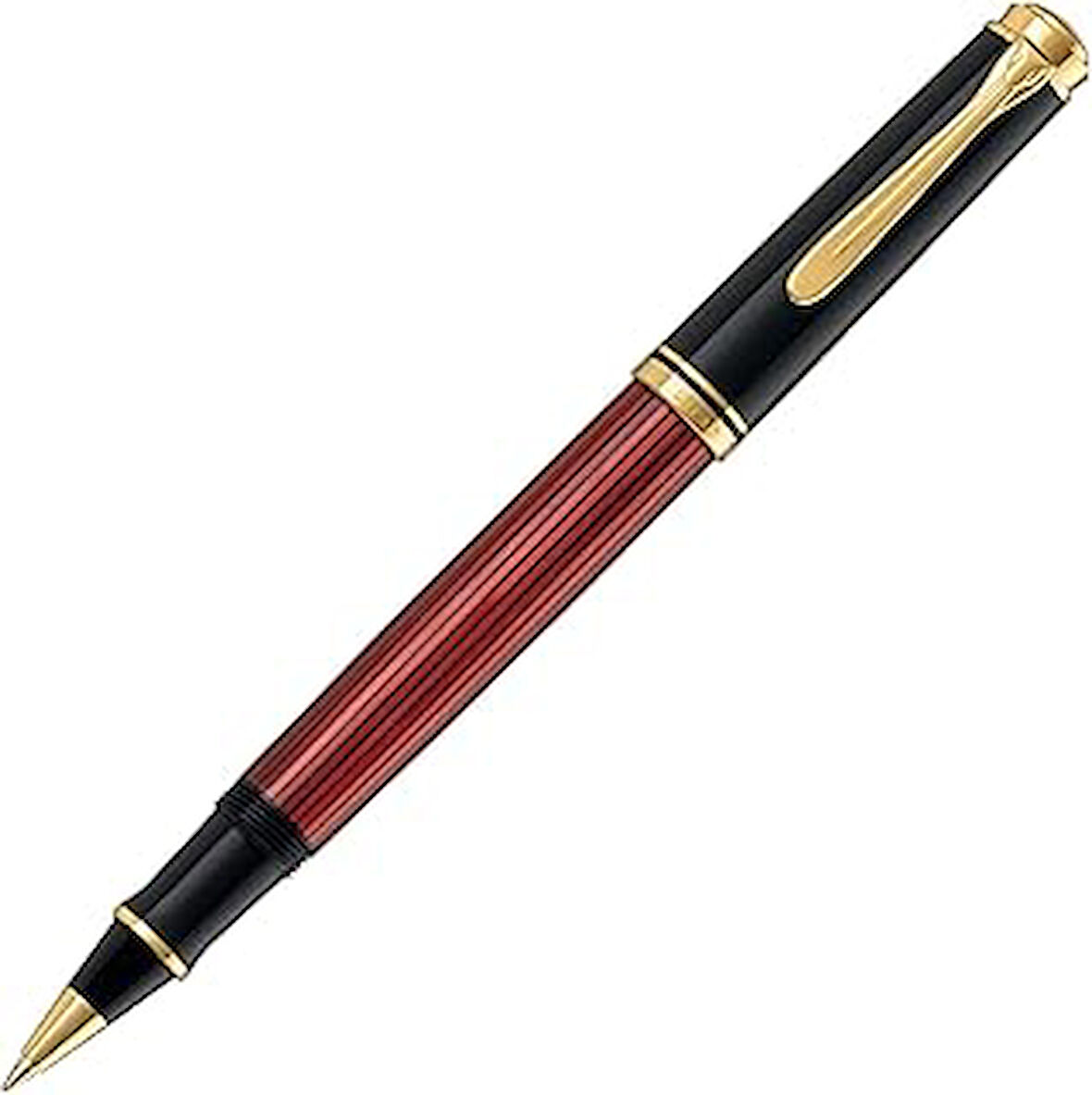 Pelikan Souveran Serisi R600 Bordo Siyah Roller Kalem