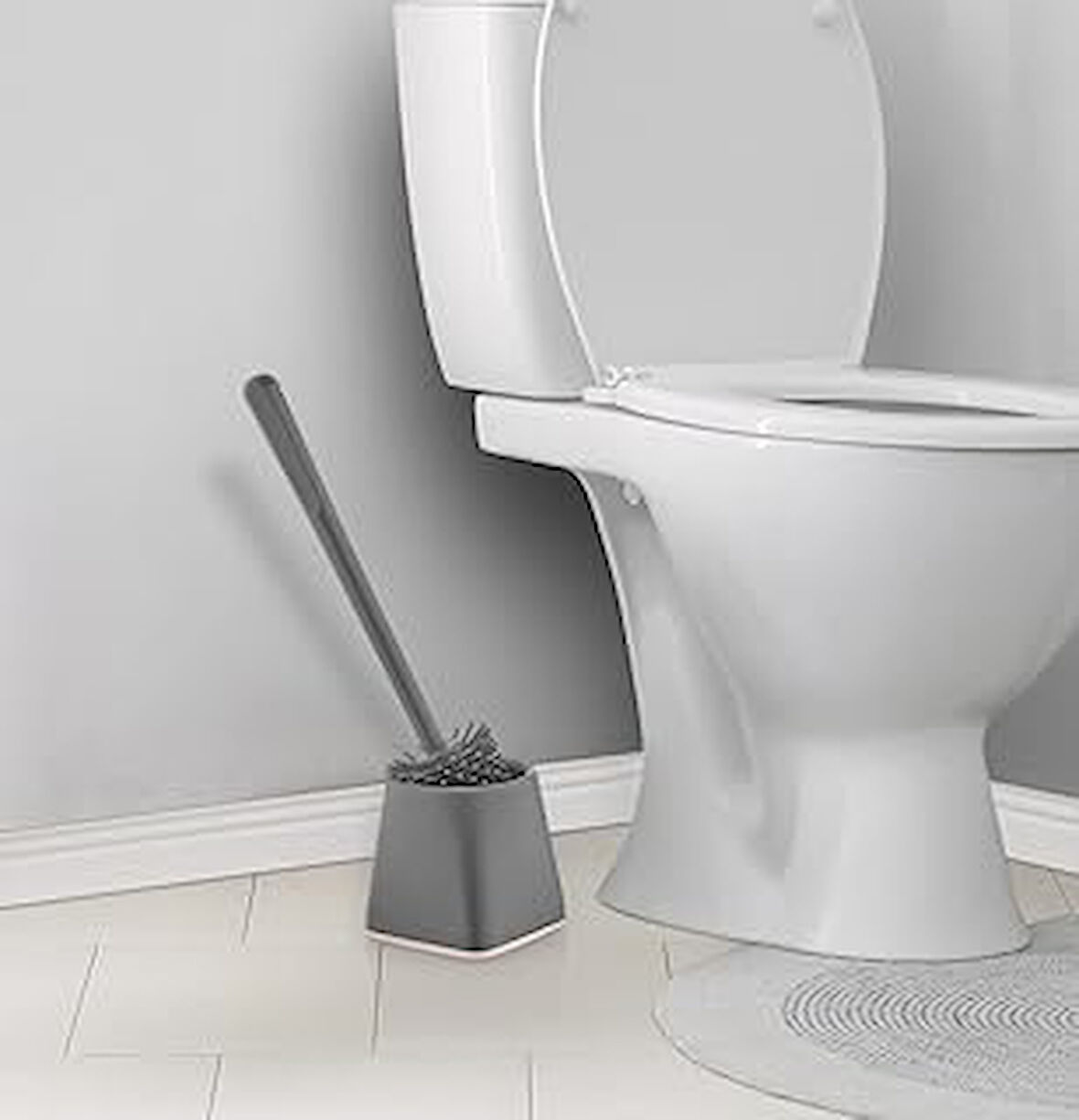 ATA HOME Silikon Tuvalet Fırçası,Silikon Klozet Wc fırçası,Silikon Banyo Tuvalet Fırça