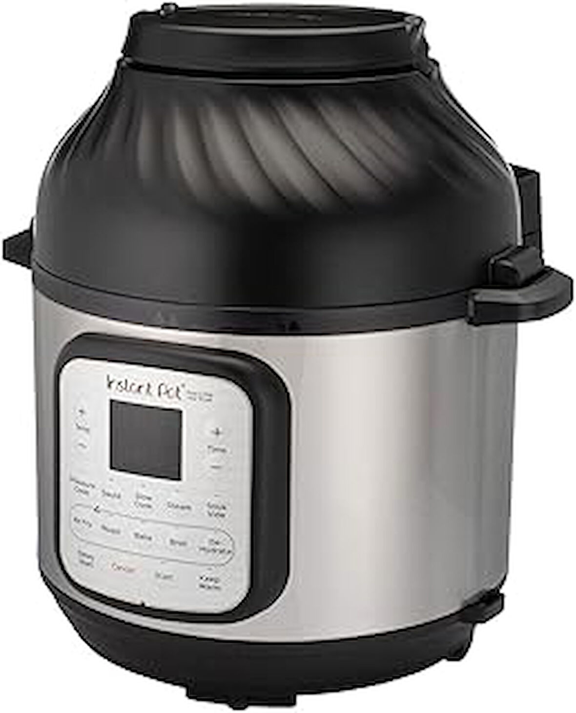 Instant Pot Duo Crisp 11'i 1 Arada 7.6 Litre Havayla Kızartma, Buharlama, Yavaş Pişirme, Sote Etme, Kurutma Özellikli Çok Kapaklı Elektrikli Düdüklü Tencere ve Air Fryer