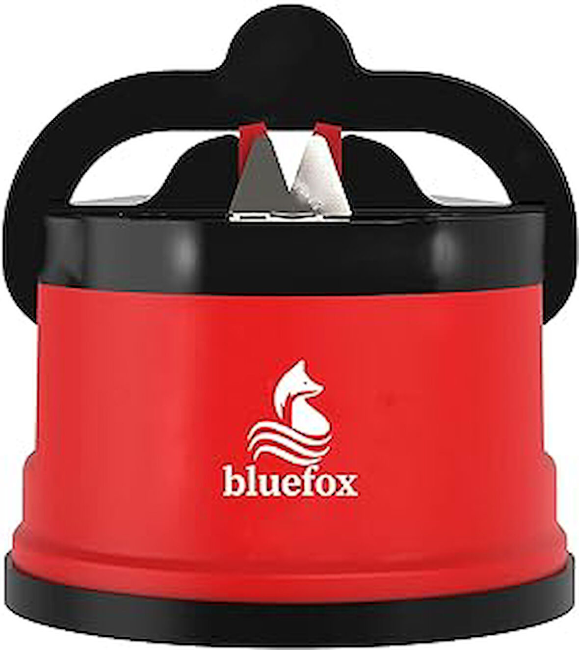 Bluefox PowerGrip'li Bıçak Bileyici - Vantuzlu Vakumlu, Serbest Ellerle Kullanılabilen Tungsten Carbide Bıçak Bileme Aleti