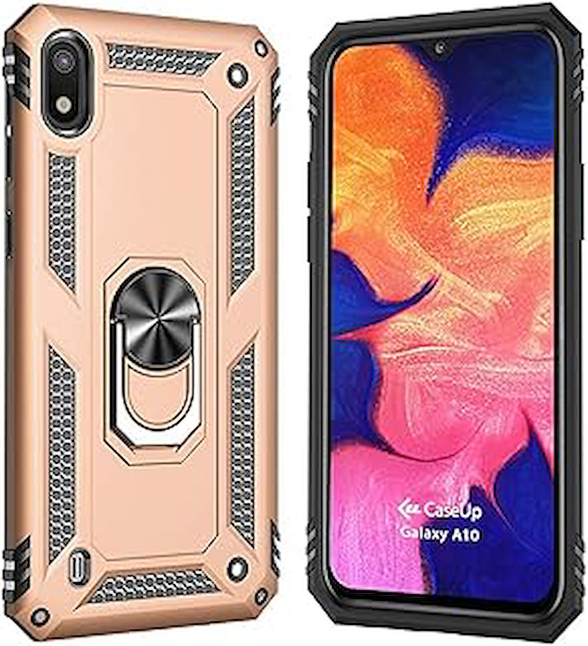 CaseUp Galaxy A10, CaseUp Magnetic Ring Uyumlu Kılıf