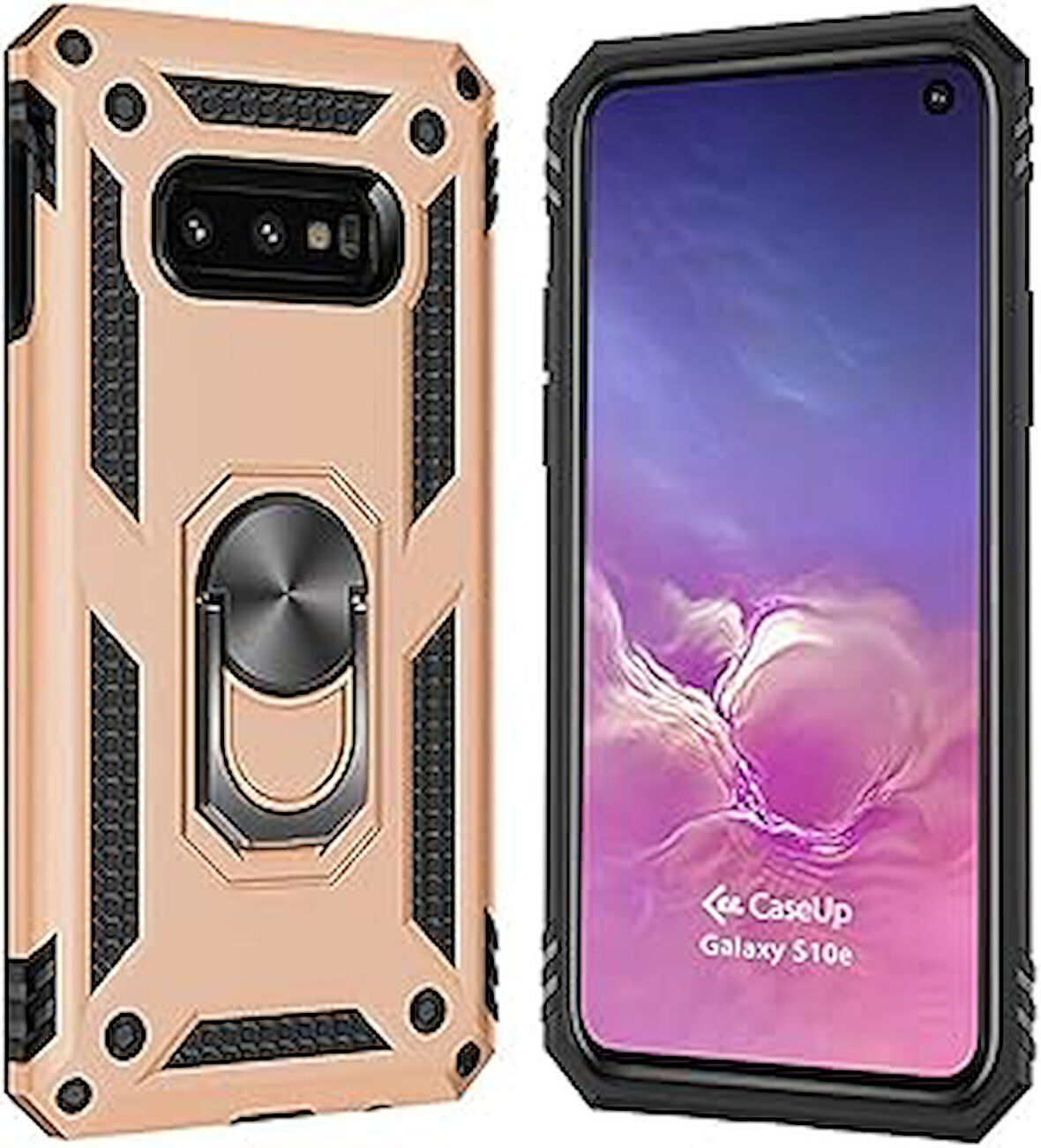 CaseUp Galaxy S10e, CaseUp Magnetic Ring Uyumlu Kılıf