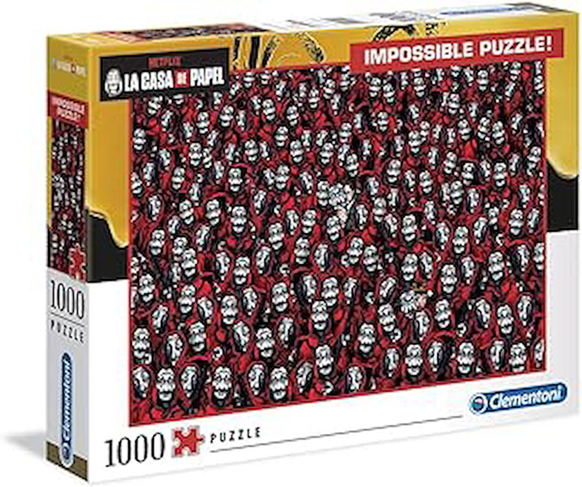 - 39527 - La Casa De Papel Yetişkin Puzzle - Impossible - 1000 Parça