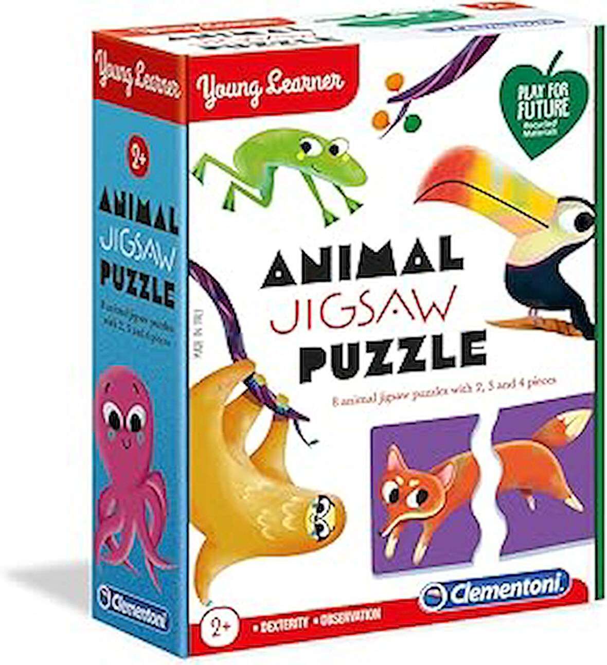 Animal Puzzle Sevimli Hayvanlar Yapboz 75043