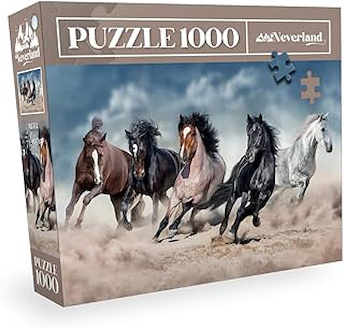 NEVERLAND 1000 PARÇA PUZZLE - HORSES