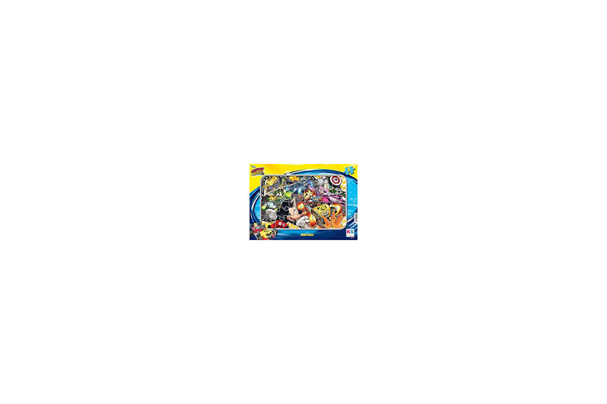 Mickey Mouse Frame Puzzle - Yapboz 24 Parça