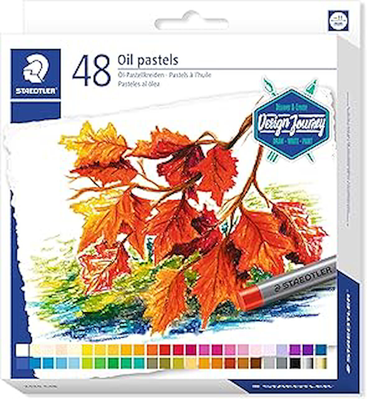 Staedtler 2420C48 Karat Yağlı Pastel Boya 48'li