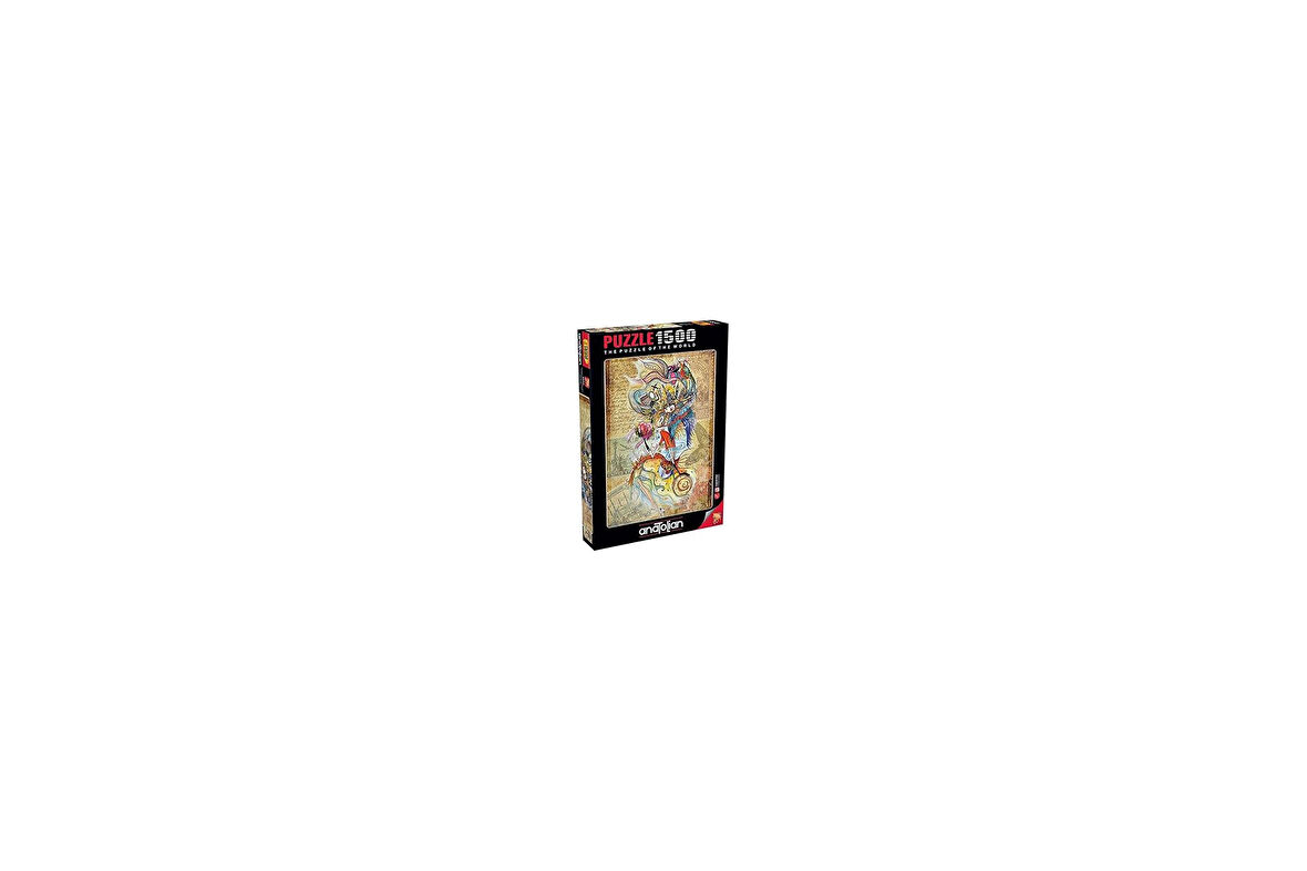 Anatolian Puzzle - Dünyayı Gezen Çerkes Kızı / 1500 Parça, #4560