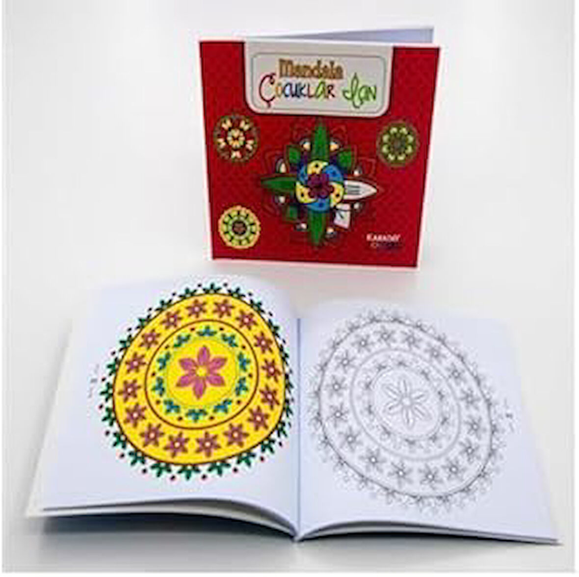 beleşe Çocuklar için Eğlenceli ve Huzurlu Mandala Boyama Defteri Erkek/Kız çocukÖzel Seri Kişisel Gelişim Kitabı Öğretici Desenli Kitap Büyük Boy Boyama Kitabı