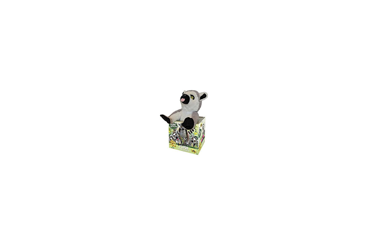 Prime 3D Lemur Pelüş Ve Selfie 48 Parça Puzzle 15801