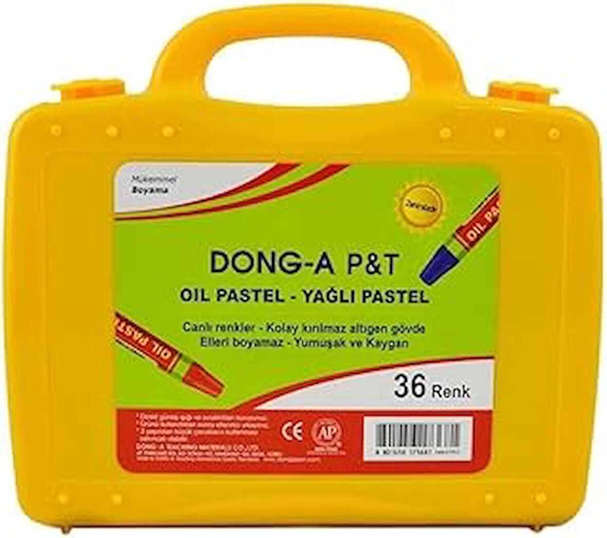 Dong-A 36 RENK PASTEL BOYA PROF.ÇANTALI 262136