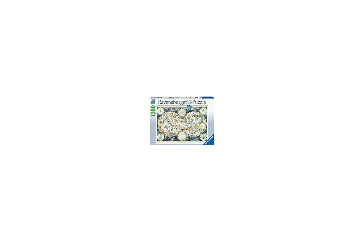 Ravensburger - 1500 Parça Puzzle Tarihi Harita