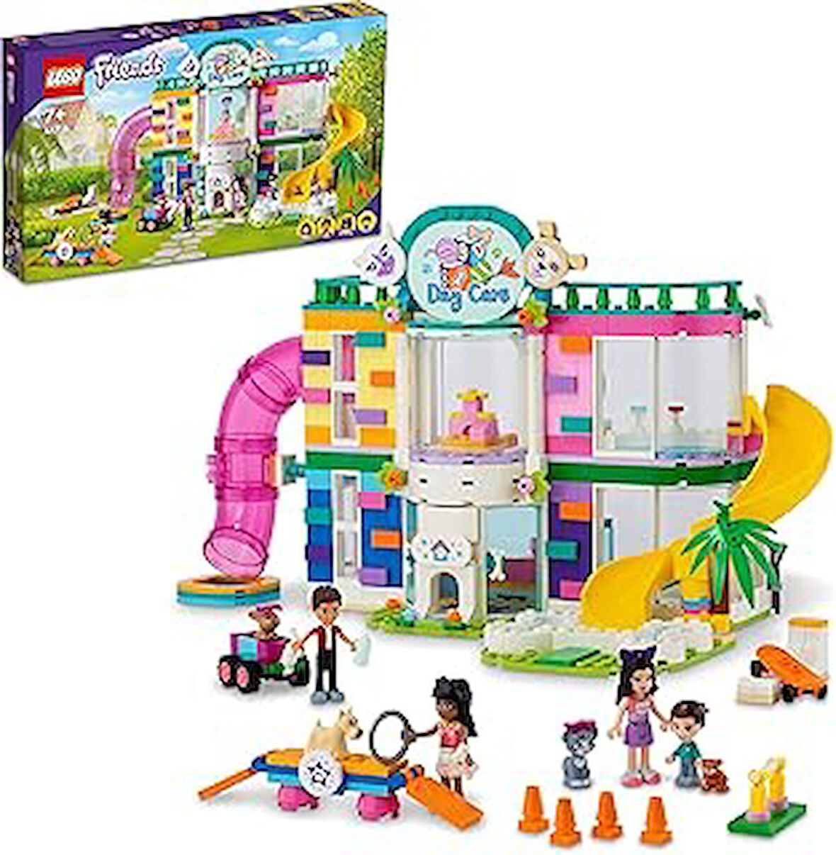 LEGO® Friends Evcil Hayvan Bakım Merkezi 41718 - Hayvansever Çocuklar İçin Yaratıcı Oyuncak Yapım Seti