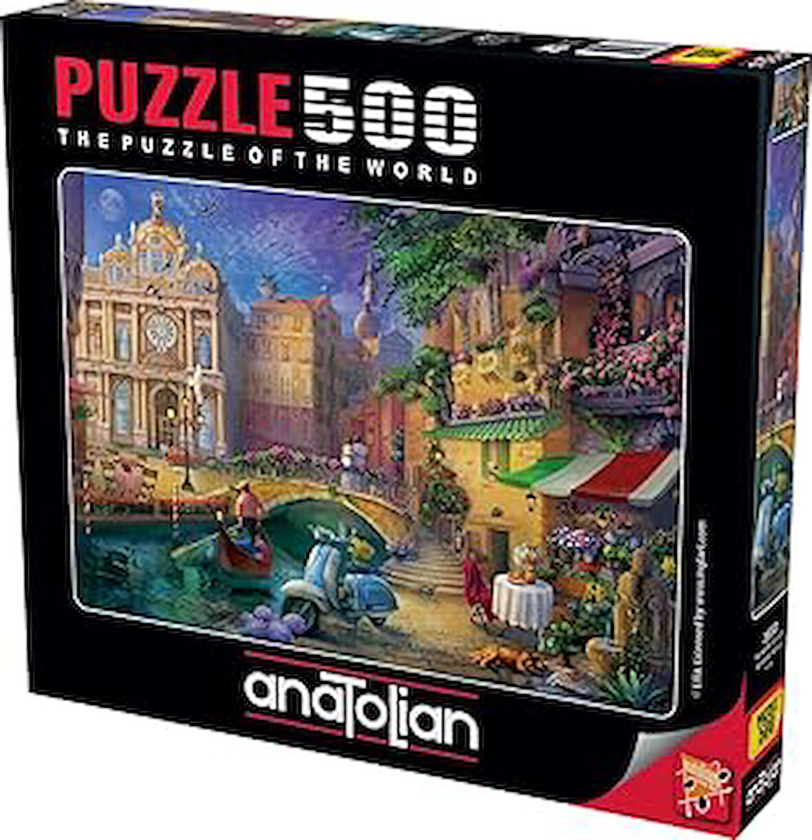 Anatolian 500 Parça Puzzle: Romantik Venedik