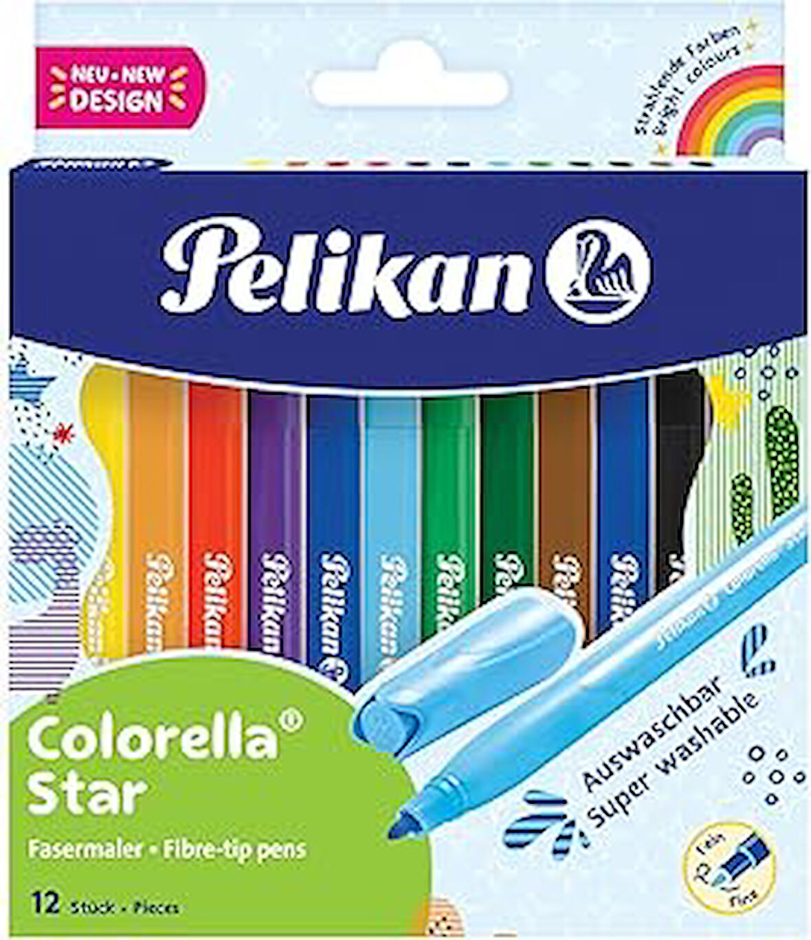 Pelikan Colorella 12li Keçeli Kalem