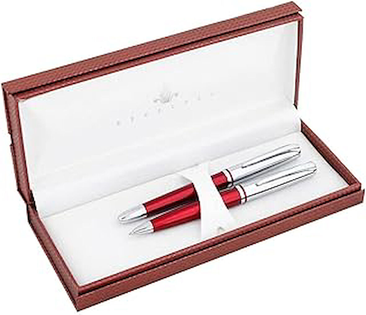 Steelpen Saturn Serisi 2353 Bordo Dolma Kalem+Tükenmez Kalem