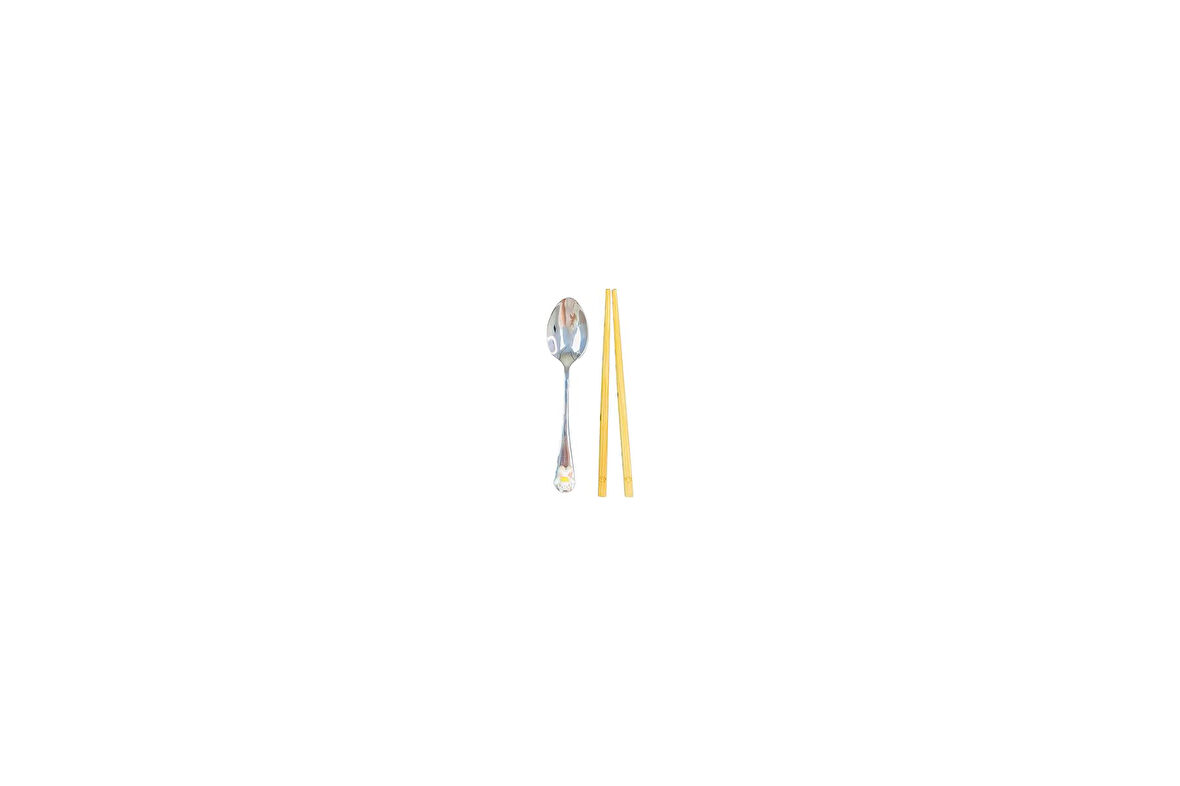 giftmoda Kutulu chopstick Ve Kaşık Set