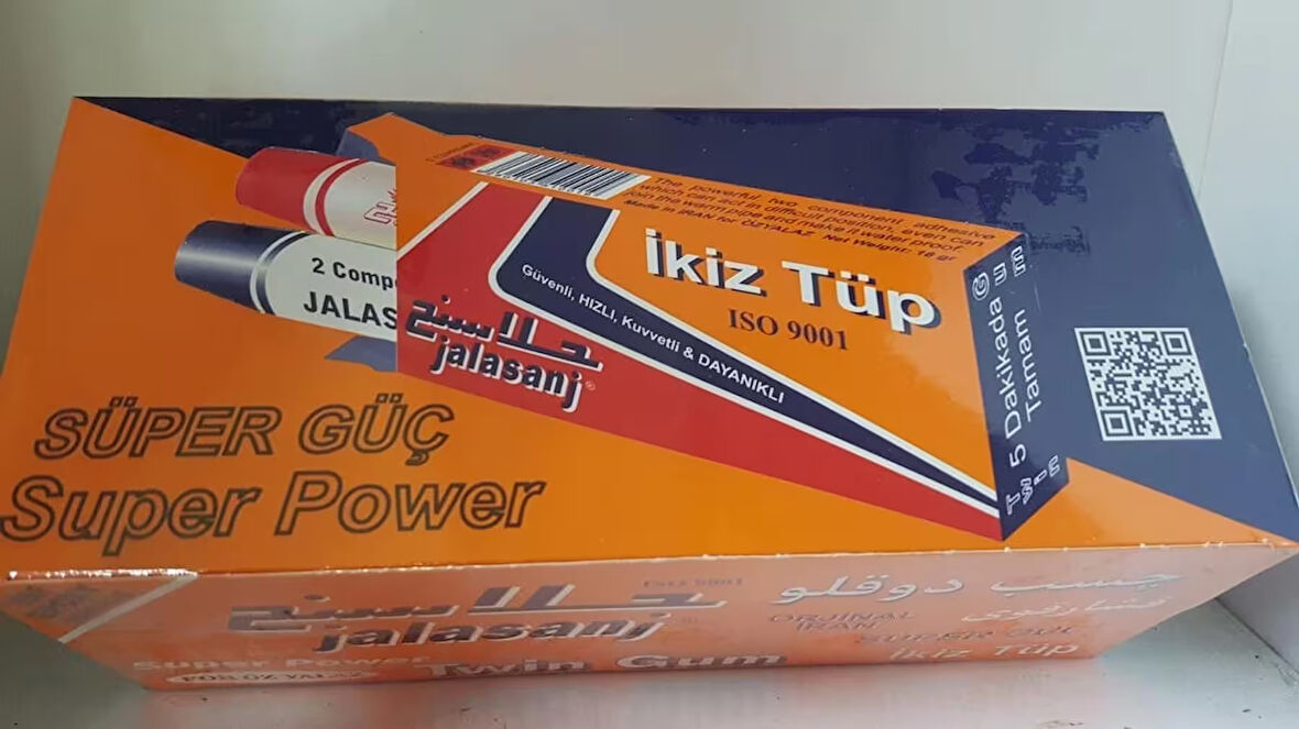 orjinal iran yapıştırıcısı ikiz tüp jalasanj 24 adet