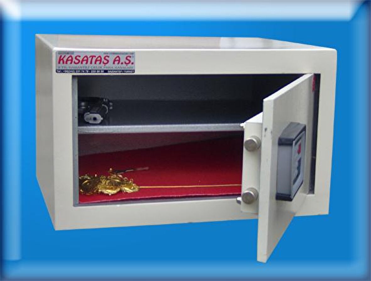 01EV40V EV TİPİ TAM DİJİTAL ÇELİK PARA KASASI 405040CM 150Kg