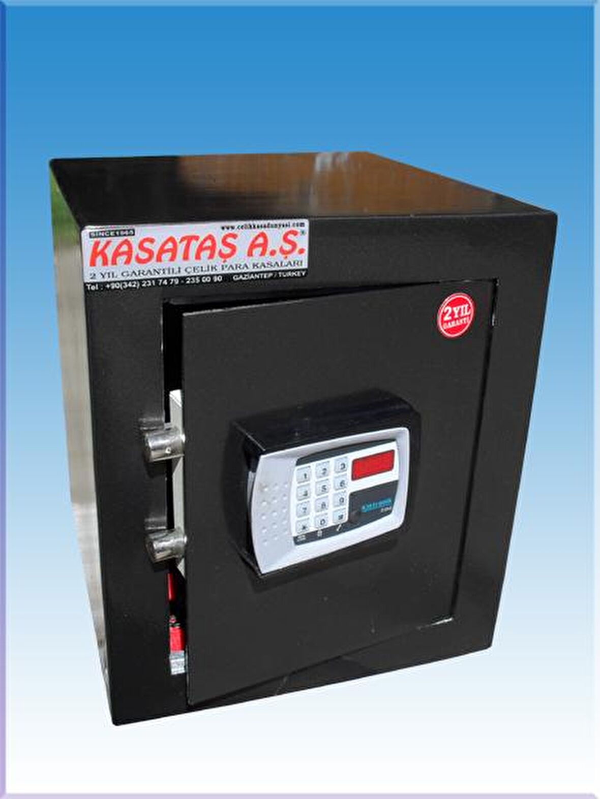 00035SVE YOZGAT AYTAÇ SU ELEKTRONİK ÇELİK PARA KASASI 353030CM