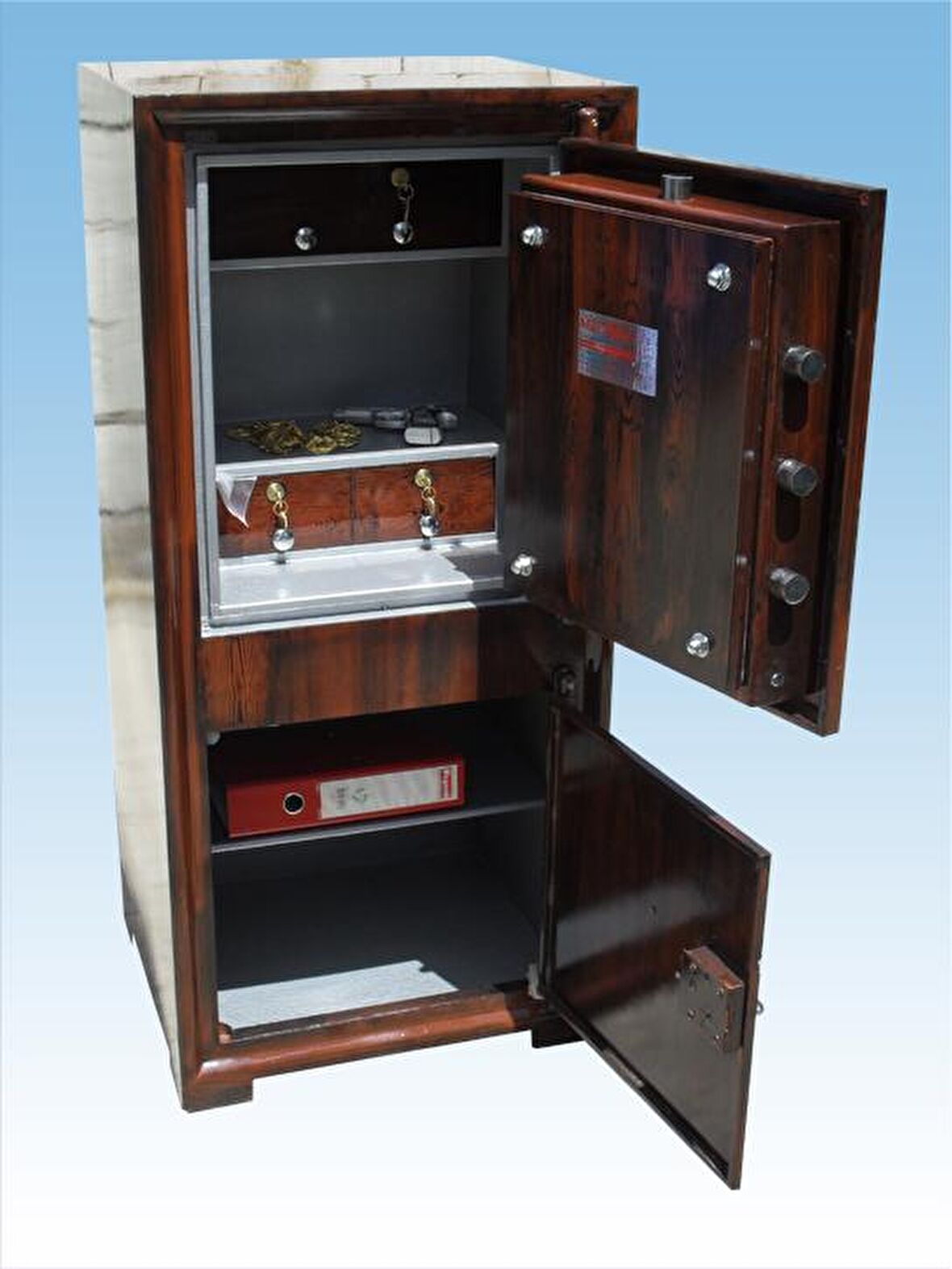 0010EMY OFİS TİPİ ALTI DOLAPLI AMERİKAN ELEKTRONİK ŞİFRELİ VE ANA